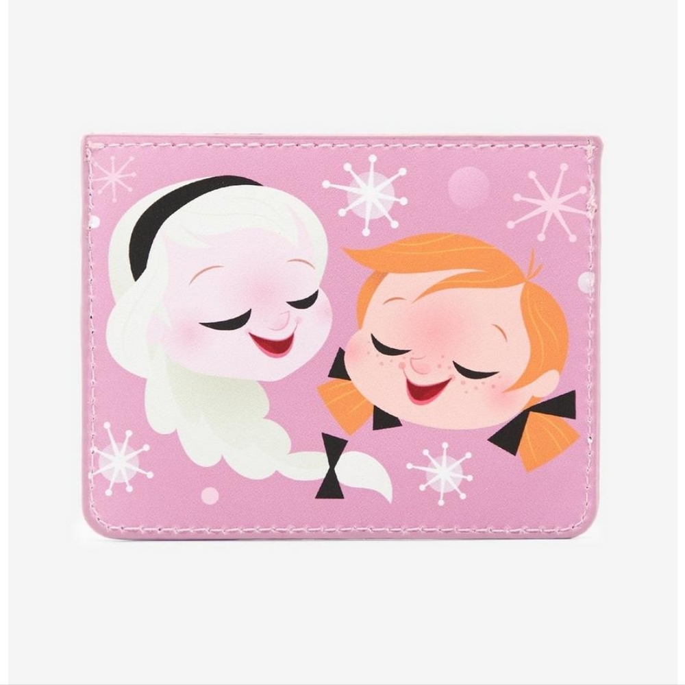 Loungefly Disney Frozen Elsa & Anna Winter Smiles Cardholder NWT